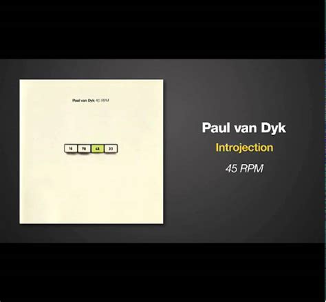 Paul Van Dyk Introjection Youtube
