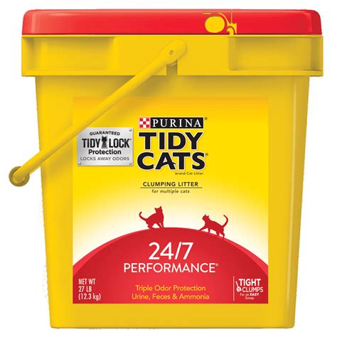 Purina Tidy Cats Clumping Cat Litter 247 Performance Multi Cat Litter