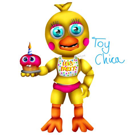 Toy Chica Fnaf World By Sanity Paints On Deviantart