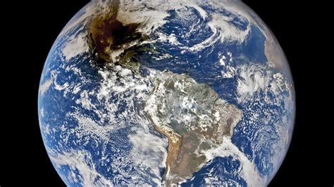 Nasa Releases New Image Of Earth Taken From Space During Annular Solar