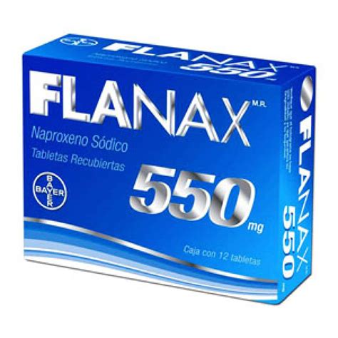 FLANAX 550 MG CAJA 12 TABLETAS