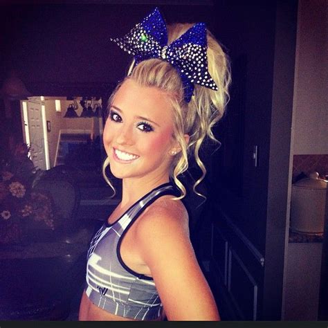 Hence it is important that they be presentable. Welcome to the show.. | Cheer ponytail, Cheer hair, Hair ...