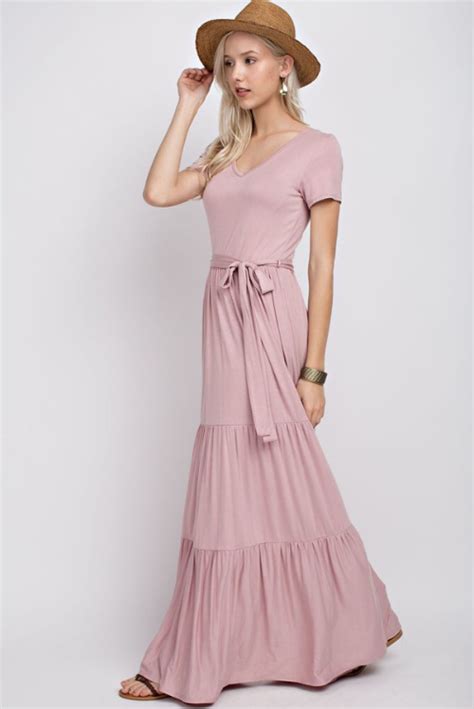 Freya Maxi Dress Dusty Rose Maxi Dress Dusty Rose Dress Dresses