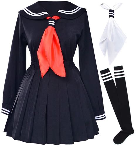 Buy Elibelle Classic Japanese School Girls Sailor Dress Shirts Uniform