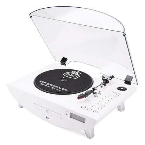 Find many great new & used options and get the best deals for gpo (exhibo) sohow record player white at the best online prices at ebay! GPO Retro Jive 3 Speed Record Player with CD and MP3 ...