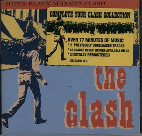 The Clash Super Black Market Clash Us Cd Album Cdlp 590824