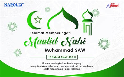 Maulid Nabi Muhammad Saw 12 Rabiul Awal 1443 H Napolly Official Website