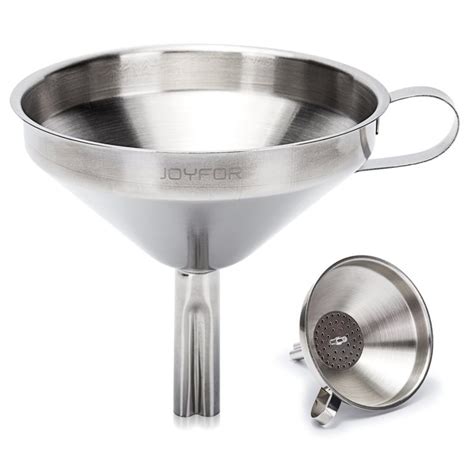 Stainless Funnel With Strainer Homebrew Finds