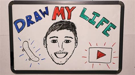Draw My Life Infinite Caylus Youtube
