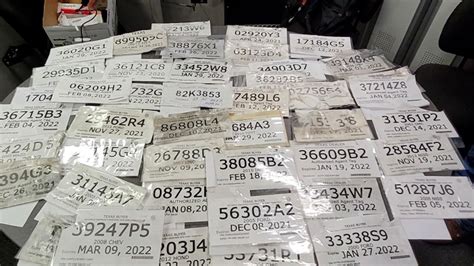Fake Paper License Plates Tied To Thousands Of Crimes Across Us Fox News