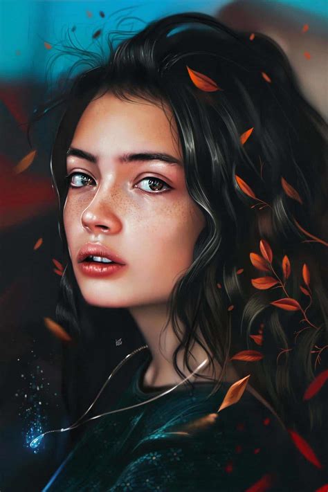You can flip the canvas to check for errors, ctrl + z to undo missteps, and even alter the drawing with a variety of transform tools. Digital Painting Inspiration #029 - Paintable