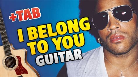 Lenny Kravitz I Belong To You Fingerstyle Guitar Cover Youtube