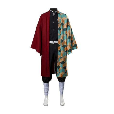 Buy WeizhaonanCosTomioka Giyuu Cosplay Costume Anime Haori Kimetsu no