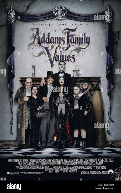 Los Valores De La Familia Addams Año 1993 Ee Uu Director Barry