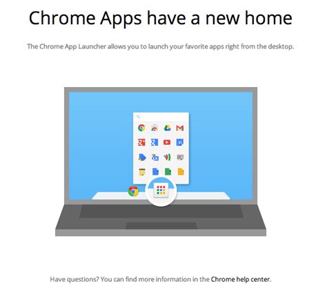 Using the window, you can launch apps you want to use, open a specific app's settings page, and. Chrome App Launcher Available for Mac Dev Users - OMG! Chrome!