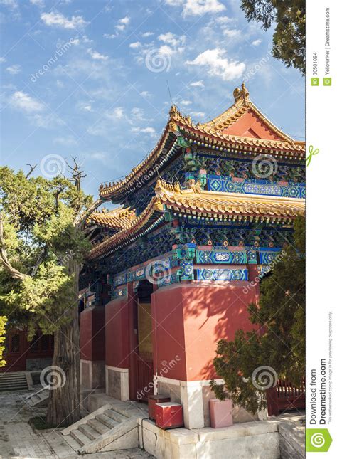 Stone Tablet Pavilion At Confucian Temple Stock Photo Image Of
