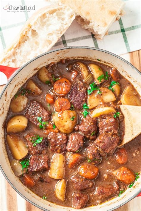 One Pot Beef Stew With Potatoes Chew Out Loud