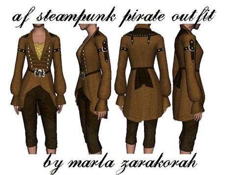 I Want This Outfit Steampunk Pirate Pirate Outfit Sims