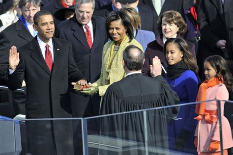 Barack obama's term came to an end on january 20, 2017, immediately after the inauguration of his successor, donald trump, and he left office with a 60% approval rating. On This Day, Jan. 20: Barack Obama inaugurated as 44th ...
