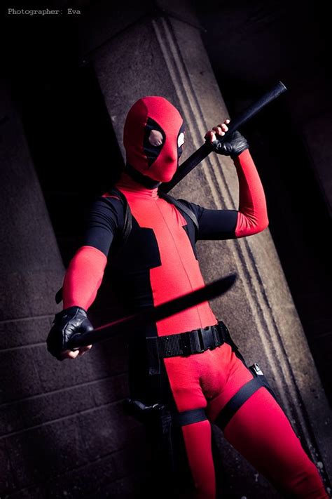 Deadpool Marvel Comics And Film Cosplay Costume Etsy