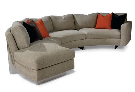 Thayer Coggin 1217 Cool Clip Series Sectional Throw Pillows Shown Are