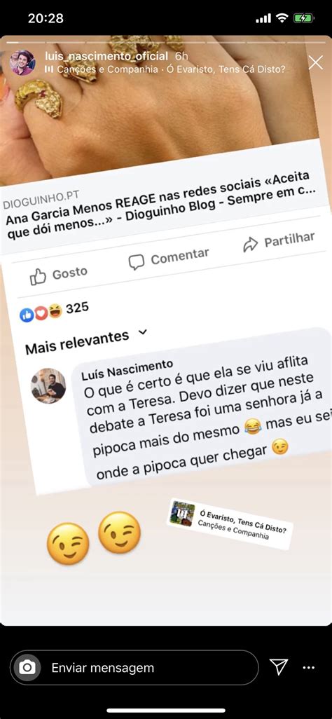 Irmão de Cláudio Ramos lança farpas a Ana Garcia Martins ...