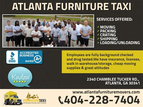 See reviews and photos of taxis & shuttles in atlanta, georgia on tripadvisor. Atlanta Furniture Taxi Moving Company - Movers - Best ...