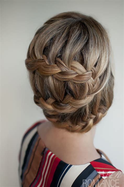Work your way up to the crown of your head, then secure the hair, so it's in double ponytails. Special, Unique, Romantic S-Curve Braid - Romantic Braided ...