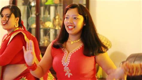 Nepali Teej Dance Masti 094 Youtube