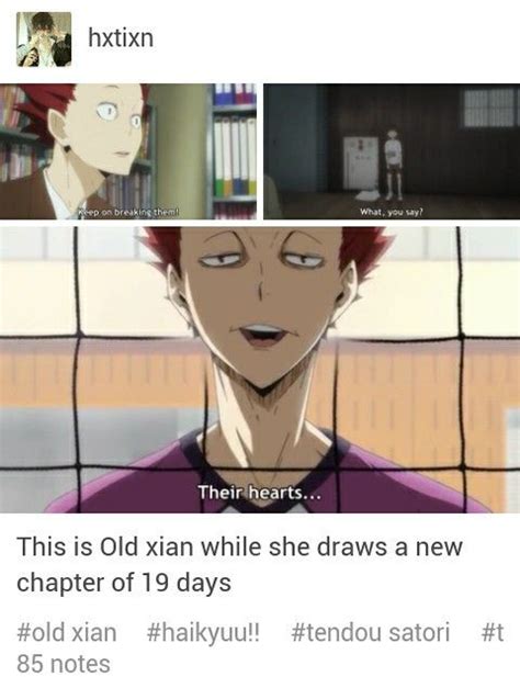 OldXian 19 days funny | Haikyuu meme, Haikyuu, Anime
