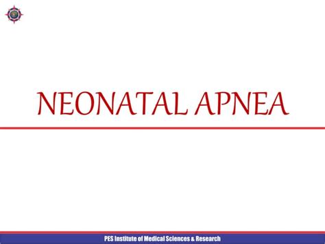 Neonatal Apneapptx