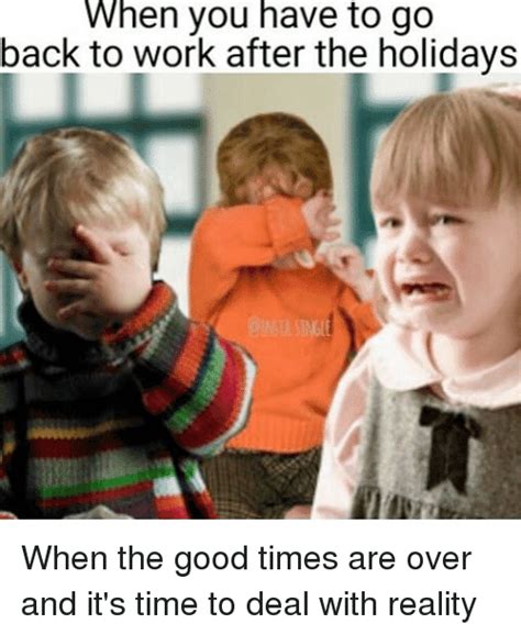 Back To Work After Christmas Meme Meme Walls