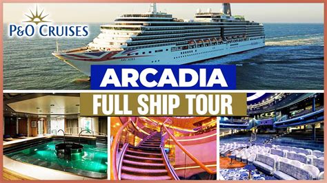 Pando Arcadia Full Cruise Ship Tour Youtube