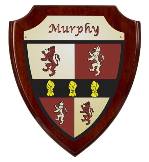Personalized Coat Of Arms Shield Plaque At