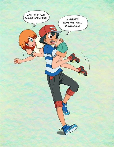 Pokeshipping Ash X Misty C Mics Mangas