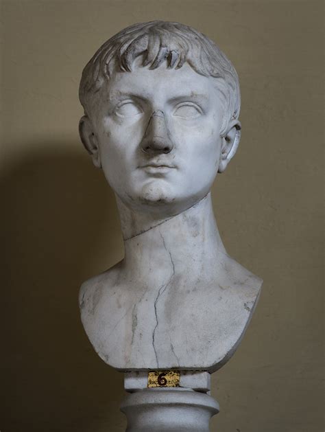 Portrait Of Gaius Or Lucius Caesar Rome Vatican Museums Chiaramonti