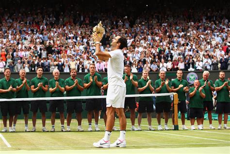 Federer Wins 8th Wimbledon Title Beating Cilic In Final Bloomberg