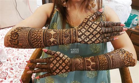35 Latest Bridal Mehndi Designs For Full Hands And Feet To Bookmark Rn
