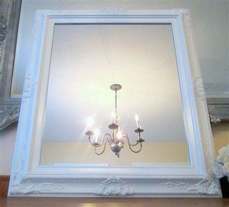 We've got some super stylish, modern and traditional bathroom accessories & mirrors on sale all year round. WHITE VANITY MIRROR For Sale Baroque Framed White Framed ...