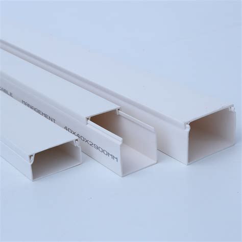 Pvc Electrical Cable Trunking Size Solid Wall Wiring Ducts Wire Duct