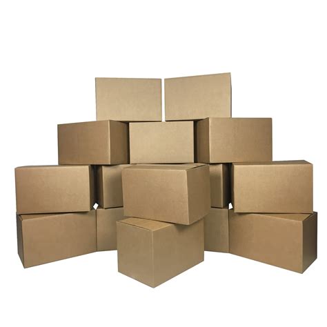 15 Small Moving Boxes 16x10x10 Cardboard Box Packing Shipping