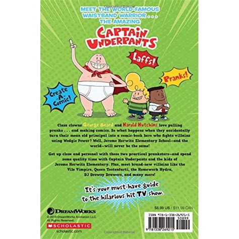 Scholastic Wedgie Power Guidebook The Epic Tales Of Captain Underpants Scholastic Jordan