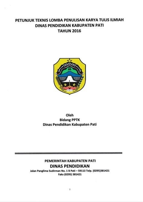 Contoh Cover Karya Tulis Ilmiah – Ilustrasi