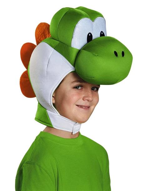 Yoshi Child Headpiece Super Mario Bros Super Mario Costume Cosplay