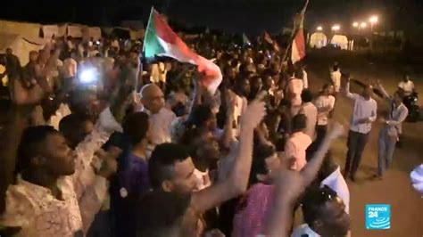 Sudan Security Forces Storm A Protest Camp In The Capital Khartoum Several Killed Youtube
