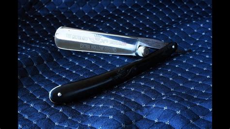 Crown And Sword Straight Razor Shave Test Youtube