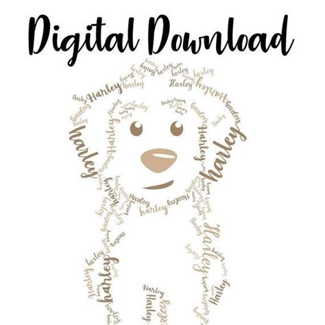 Collection by kim mccann • last updated 2 days ago. Personalized GoldenDoodle (Labradoodle) Name Graphic for Download- Golden Graphics Doodle ...