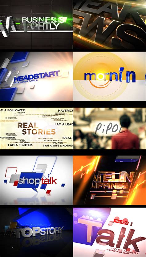 Book your favorite stars or start your own journey to stardom! ABS-CBN News Channel Re-Imaging 2010 on Behance