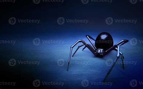 Black Widow Spider 3d Illustration 7470407 Stock Photo At Vecteezy