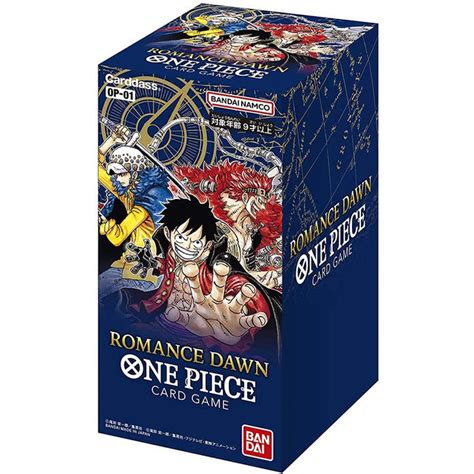 Bandai One Piece Card Game Romance Dawn Op 01 Booster Box Japan Offici